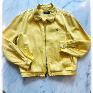 Polo Ralph Lauren Women’s Yellow Jacket Size Medium